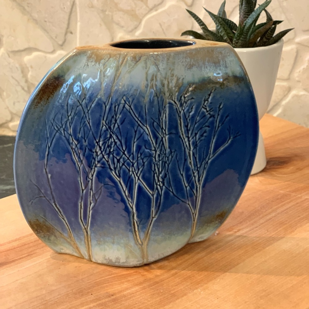 TENMOKU : Vintage Malaysian Vase